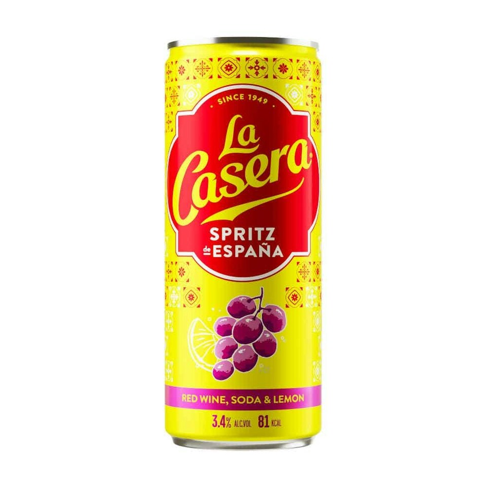 image 1 of La Casera Red Wine Spritz 330ml