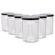 image 1 of Argon Tableware Glass Jam Jars with Lids - 450ml - Pack of 6