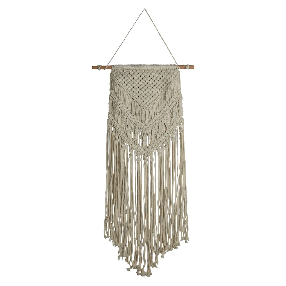 image 1 of Led Macrame Dream Wall Hanging