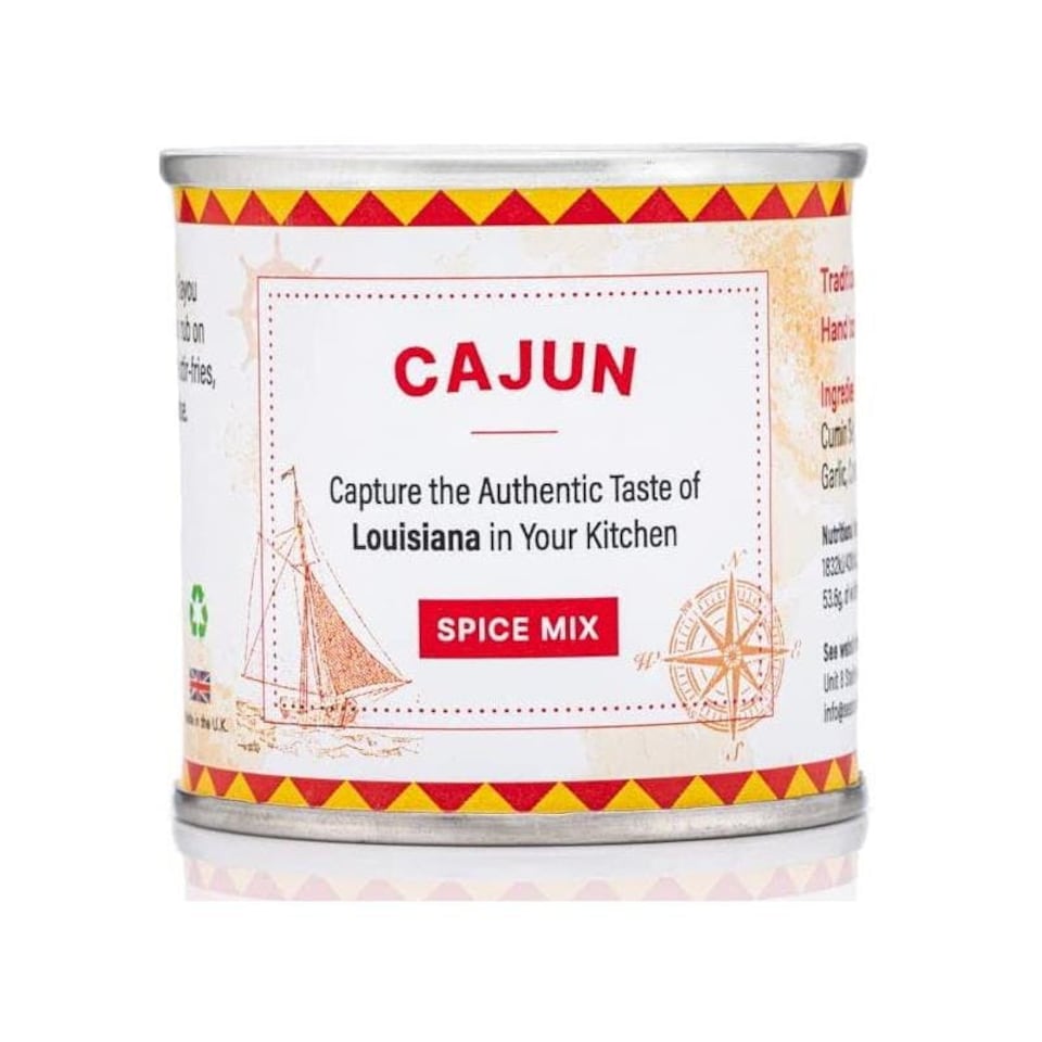 Seasoned Pioneers Cajun Spice Mix Tin 55g