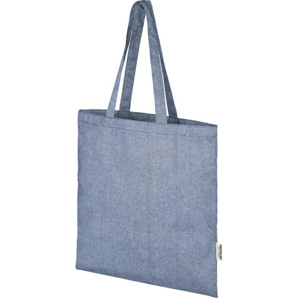 image 1 of Pheebs Recycled Tote Bag - Heather Blue - One Size Blue