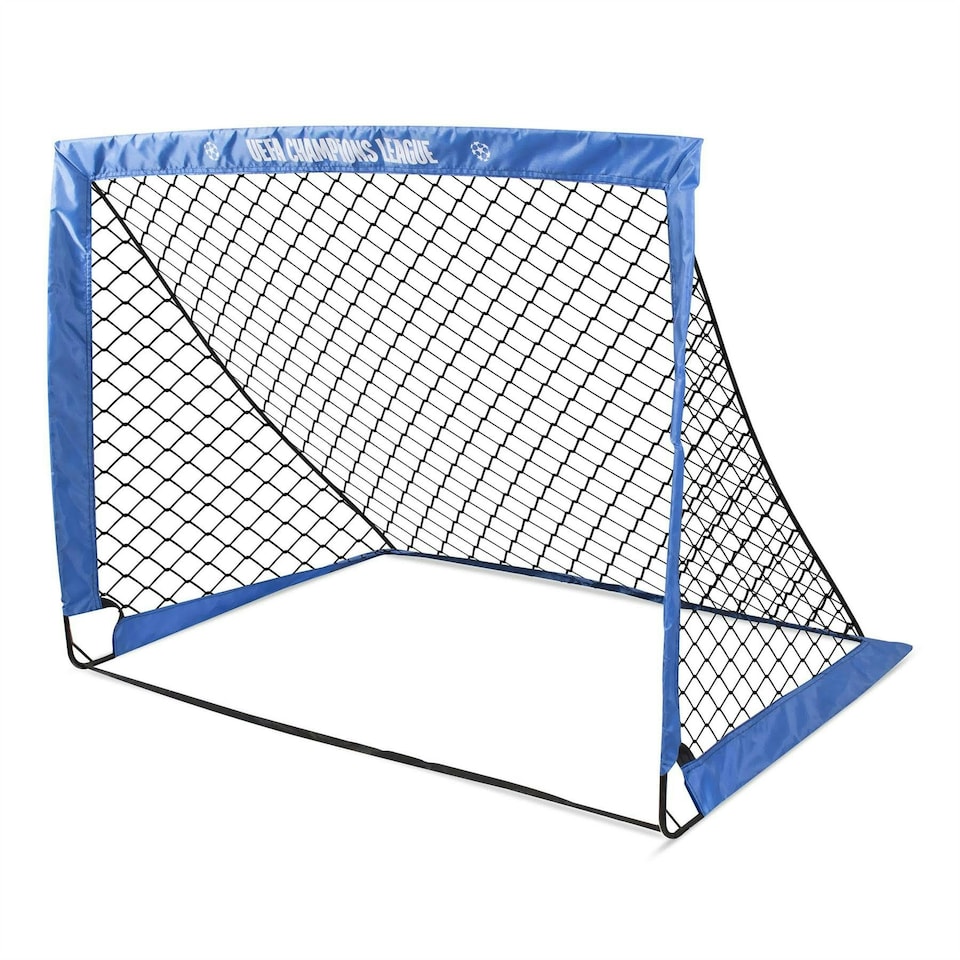 image 1 of UEFA Champions League League 4Ft X 3Ft Pop Up Flexi Goal With Carry Bag And Pegs