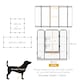 image 7 of Heavy Duty Puppy Play Pen, 12 Panels Pet Exercise Pen, for Indoors, Outdoors