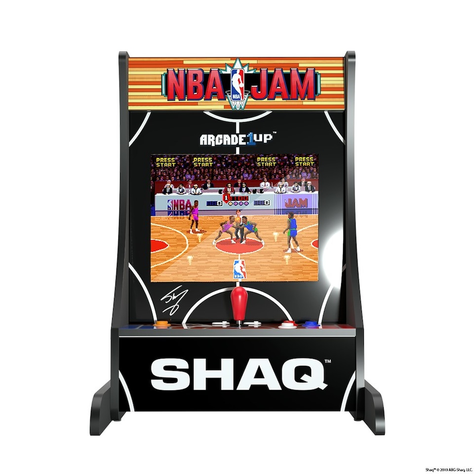 image 1 of Arcade1Up NBA Jam Partycade Machine Black