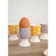 image 3 of KitchenCraft Egg Cup Set Multicolour Floral 4 Piece