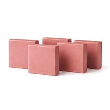 Dr Botanicals La Rose Francaise Anti-Ageing Facial Cleansing Bar (Pack of 5) 100g x 5