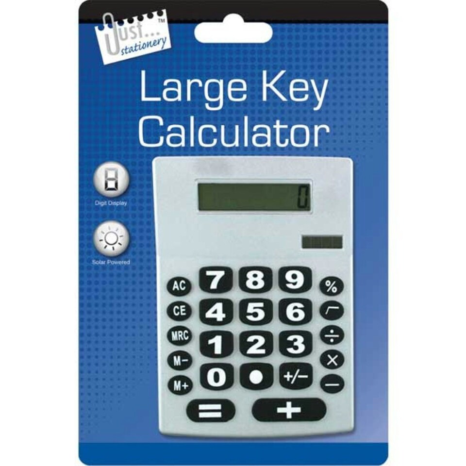 image 1 of Large Key Desk Calculator 135 x 185mm