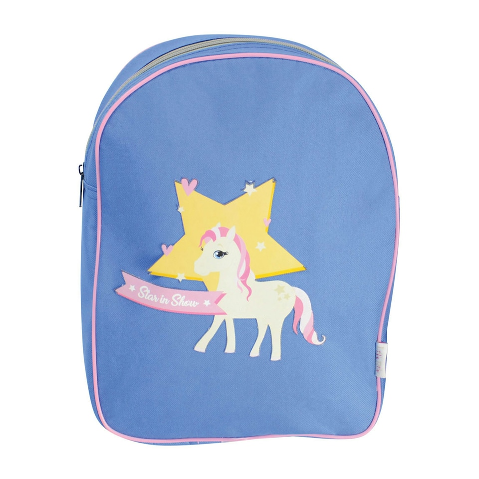 image 1 of Little Rider Childrens/Kids Star In Show Rucksack - Regatta Blue - One Size