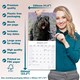 image 6 of Bouvier des Flandres 2026 Calendar | Square Wall Calendar | Dog Breed Gift | Plastic Free Packaging | by Avonside Publishing