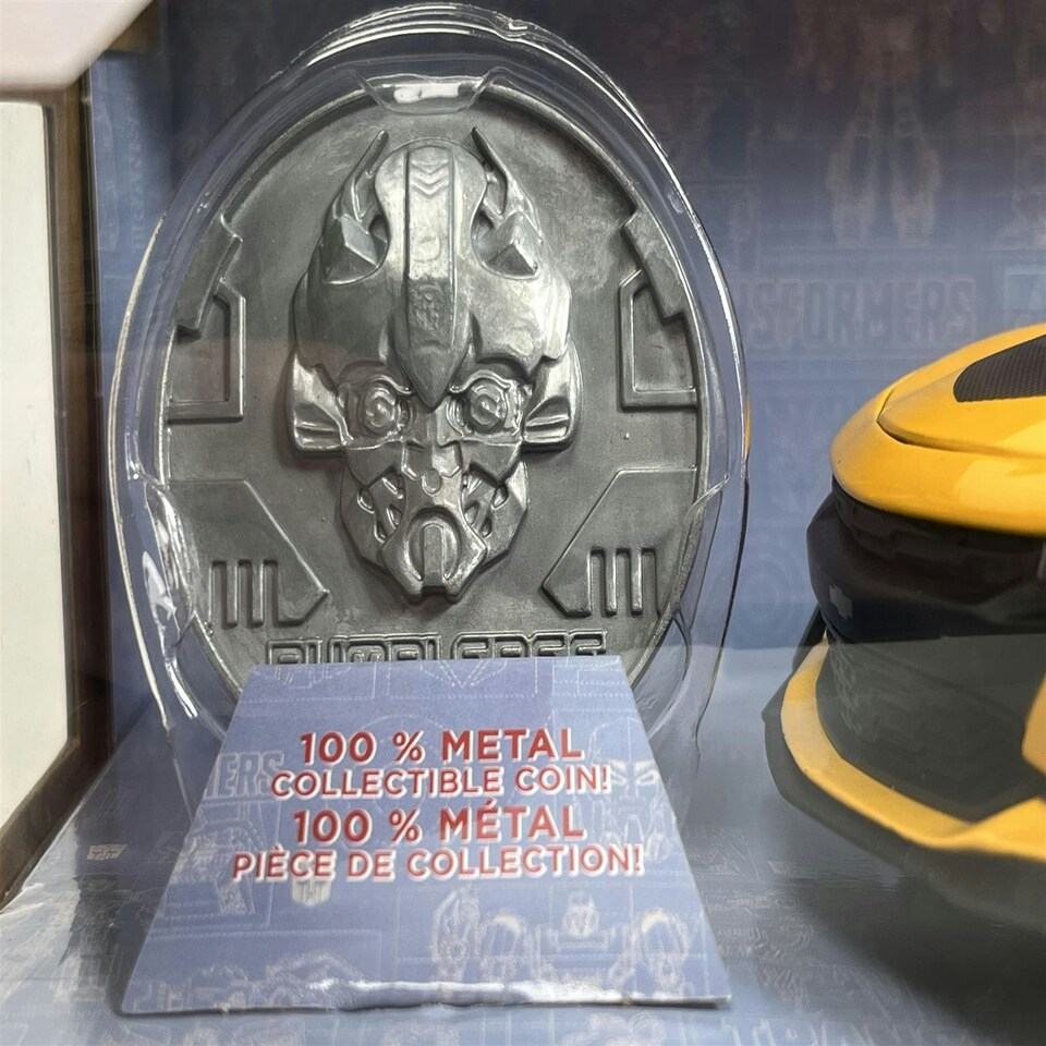 image 1 of Transformers 2016 Chevy Camaro Bumble Bee with Collectible Coin 1:24 Jada 253115002