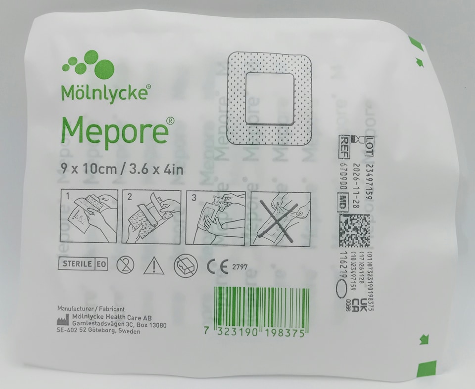 image 1 of Mepore 9cm x 10cm Box of 50 Adhesive Dressings