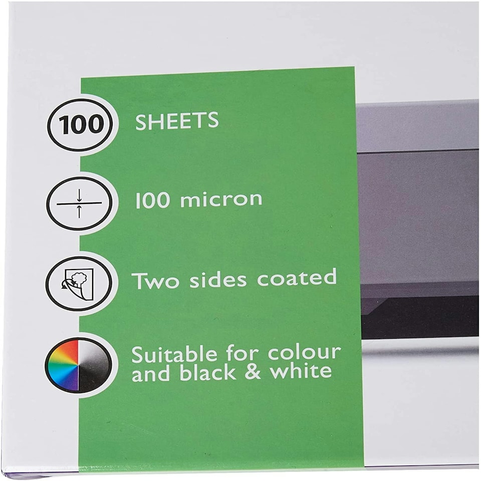 image 1 of Pack of 100 Clear Over Head Projector Films
