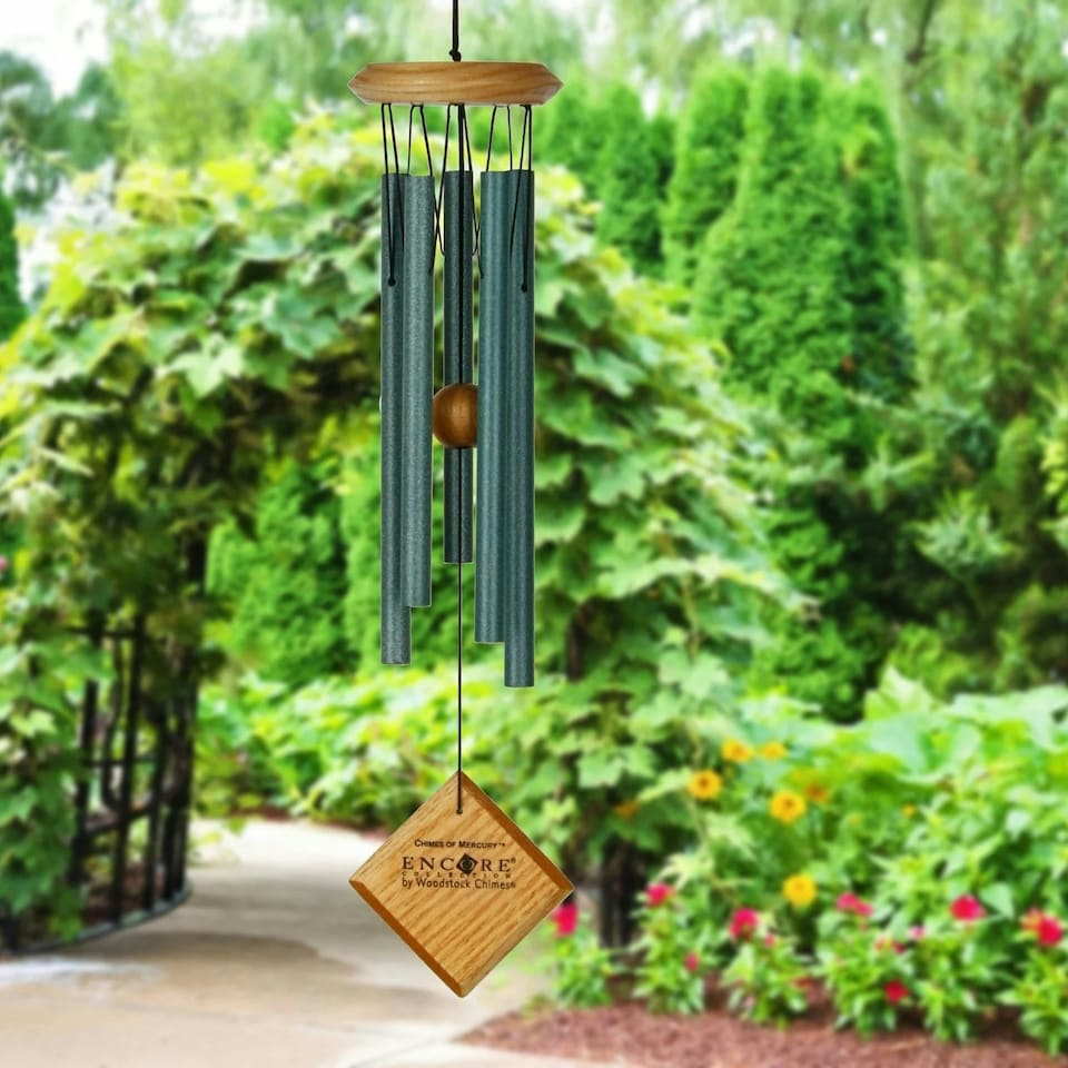 image 1 of Woodstock Chimes of Mercury - Verdigris