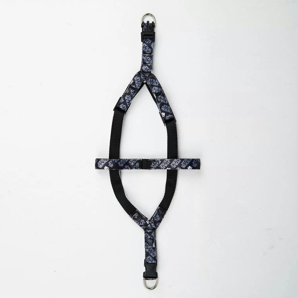 image 1 of Star Wars Nylon Dog Harness (M) Black