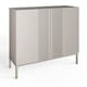 image 1 of Frank Olsen Furniture Iona Tall Sideboard in Grey | Grey | Grey | 1