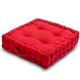 image 9 of Seat Pad Cushion Booster 100% Cotton Cover Extra Thick 10cm 45cm Square Gold