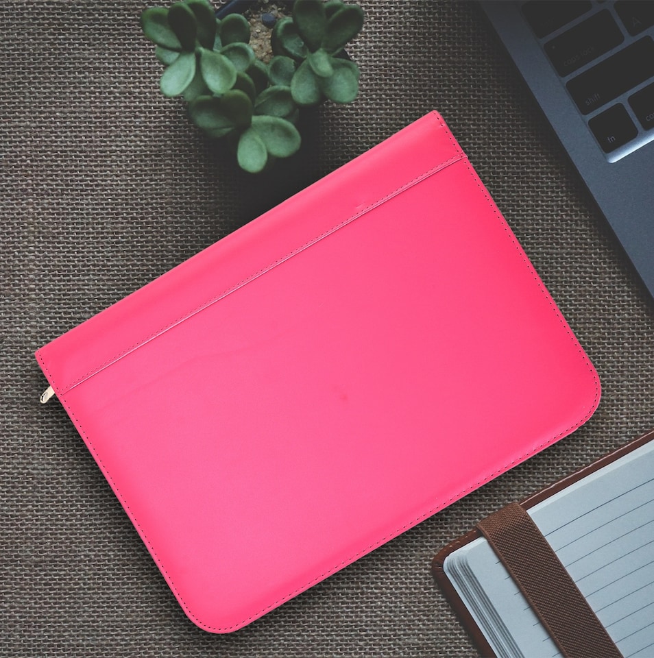 image 1 of ARPAN A4 Conference Folder Portfolio – Executive Business Organiser with Calculator, Writing Pad, Pen Holder & Document Storage for Office, Meetings & Interviews
