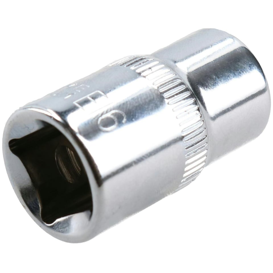image 1 of E16 Female Torx Socket Star Bit 1/2" Drive Standard External Chrome Vanadium