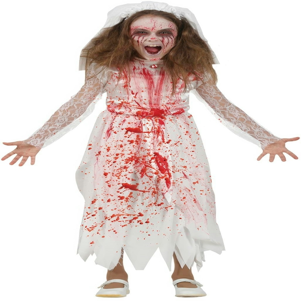 image 1 of Fancy Dress Child Bloody Wife - 5-6 Years