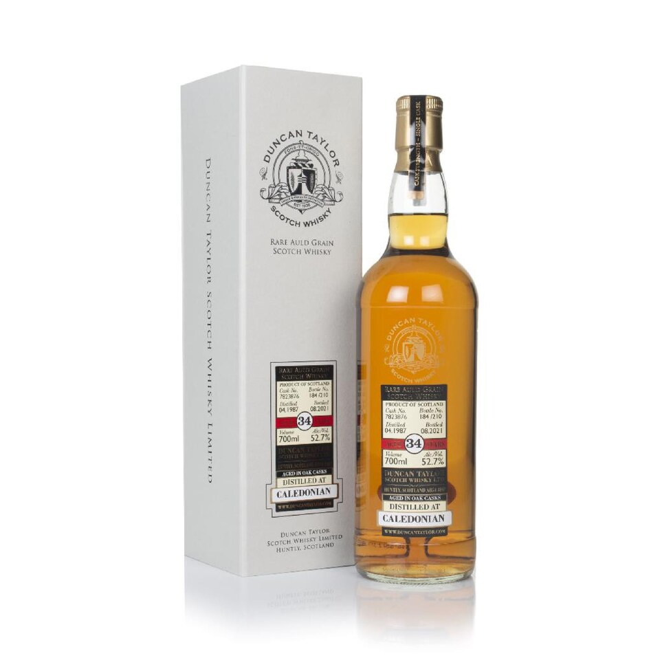 image 1 of Caledonian 34 Year Old 1987 cask 7823876 - Rare Auld Duncan Taylor