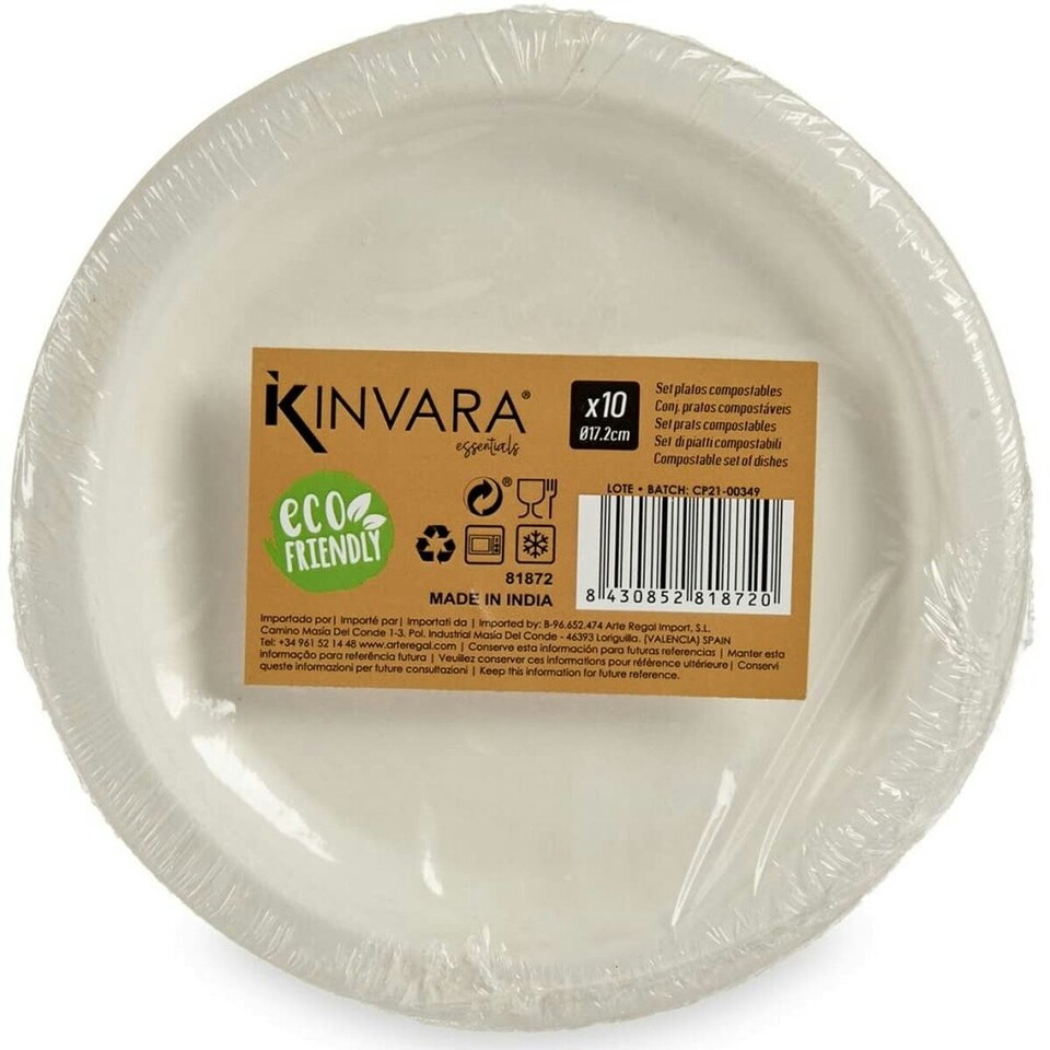 image 1 of Plate set Kinvara Compostable N/A