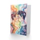 image 2 of Rainbow Love Pride Gay Couple Kiss Watercolour Birthday Card