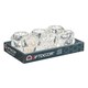 image 3 of Candleholder Microbeads Transparent Crystal 8,4 x 9 x 8,4 cm (12 Units) N/A
