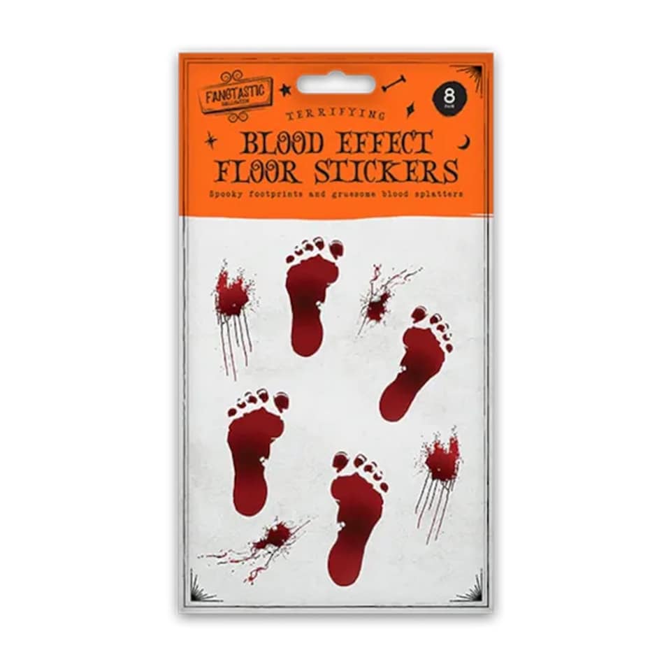 Bloody Footprint Halloween Floor Stickers