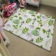 image 4 of Selection of Leaves & Flowers (Rug) Green | Medium: 80x150cm