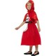 image 2 of Red Riding Hood Girls Deluxe Costume Set - Red/White - 10-12 Years