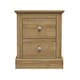 image 1 of Devon Bedside Cabinet - Particle Board - L39.5 x W45.9 x H55.2 cm - Oak