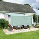 image 1 of Primrose 4m Dropdown Green and White Awning Valance 1m Drop Green | Green and White Stripe