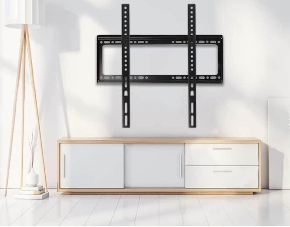 image 1 of Alivio TV Wall Mount Bracket For 26" Up to 63" Inch LCD LED QLED UK