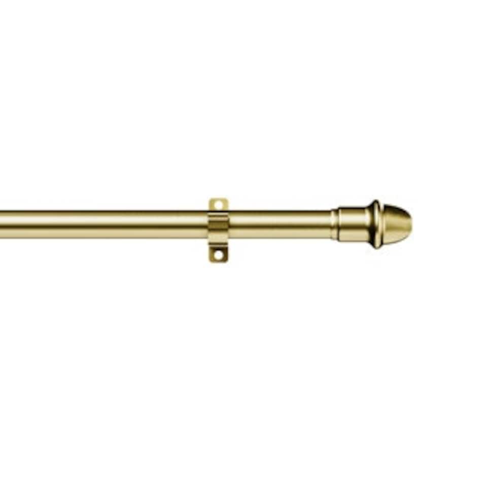 image 1 of Brass Cafe Curtain Rod 50 - 75cm Gold | Gold