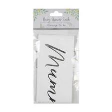 Pack of 6 Baby Shower Mummy To Be Paper Sashes