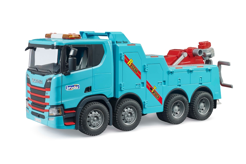 image 1 of Bruder Scania Super 560R Heavy tow truck with L S Module Detailed Vehicle & Playset Model