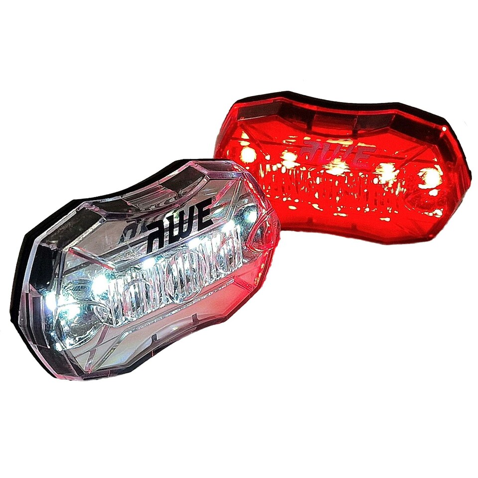 image 1 of AWEStrobe Super Bright 10 Diode SMD LEDs Bike Light Set Run Time Of 200 hrs+*