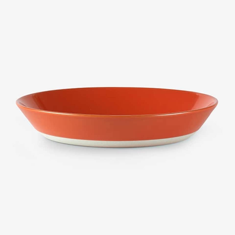 image 1 of Sur La Table Colour Me Happy Orange Pasta Bowl