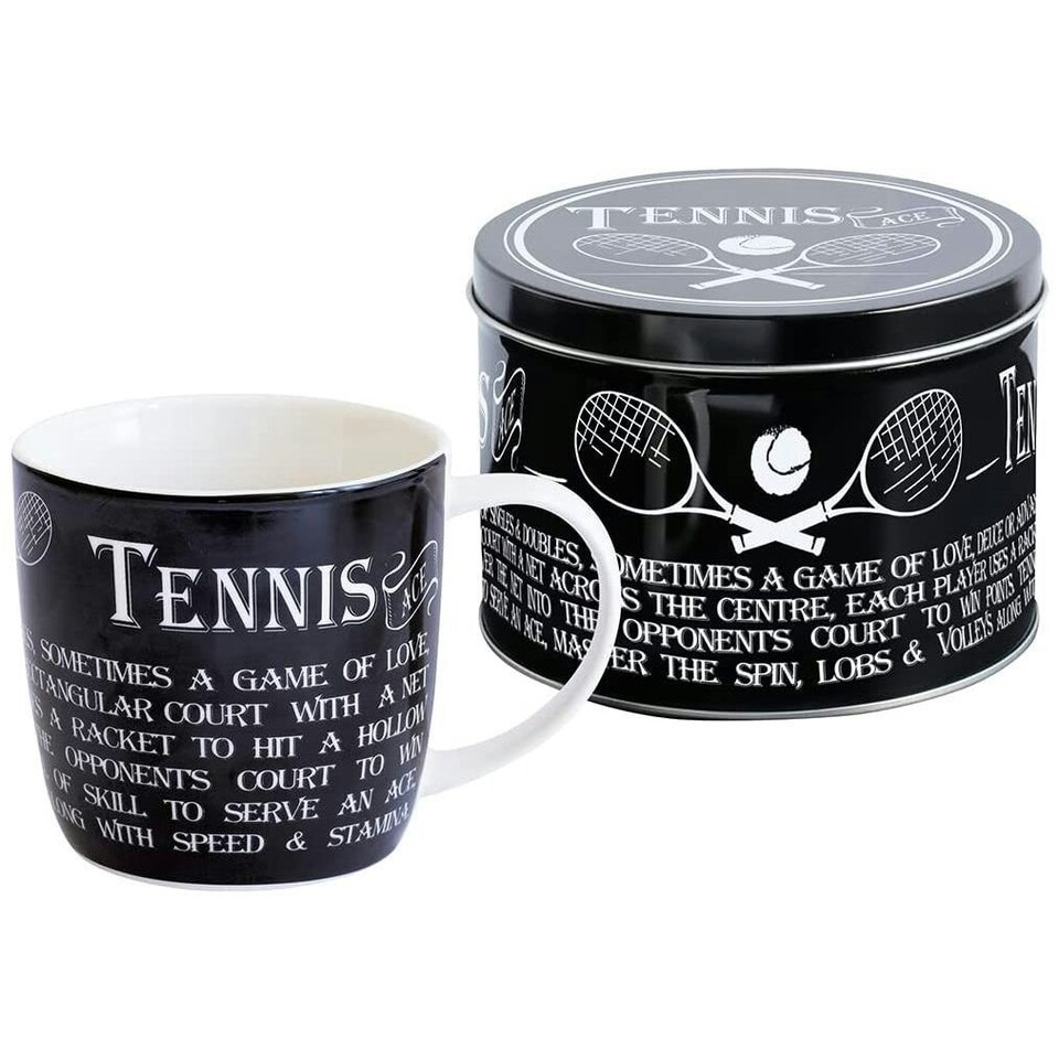 Man Mug & Tin - Tennis N/A