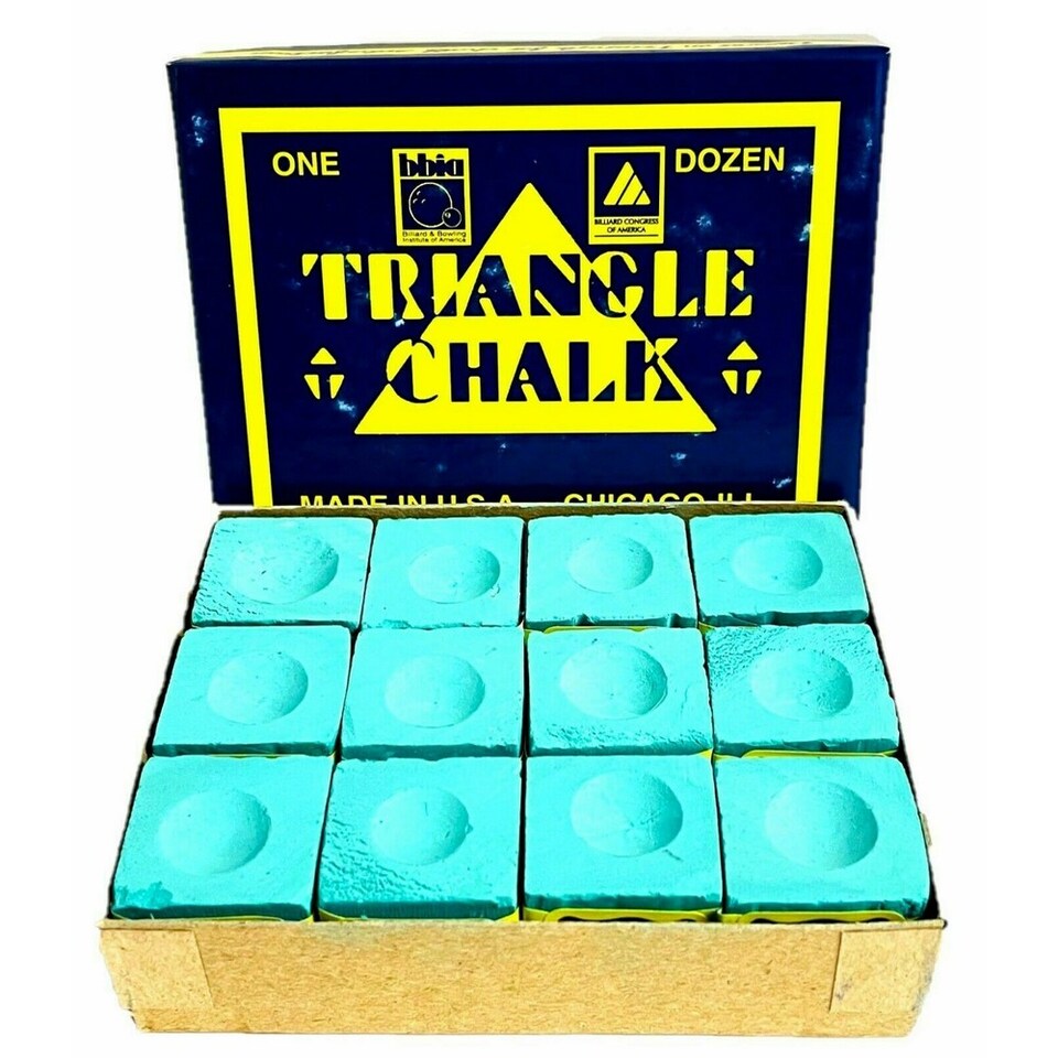 image 1 of Carta Sport Snooker Chalk (Pack of 12) | Green | Green | One Size | 1