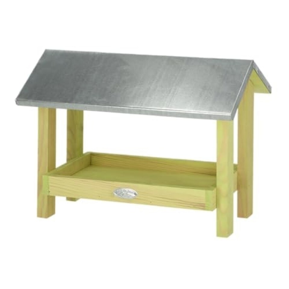image 1 of Ground Bird Table With Roof Fsc Mix Credit