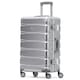 image 6 of Flight Knight Premium Travel Suitcase - 8 Wheels Built-in TSA Lock Aluminium Frame, ABS Hard Shell Carry on Check in Luggage - 100+ Airlines Approved Black | Black Mono | Medium