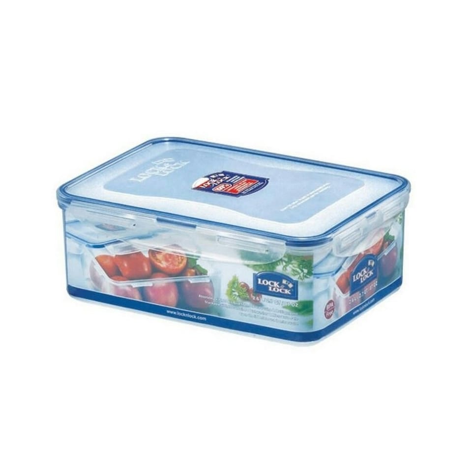 image 1 of Lock & Lock Food Storage Container - Transparent - 13.7 x 10.4 x 18.5cm
