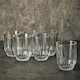 image 4 of 6-Pcs Pasabahce Highball Fluted Drinking Glass Tumblers - 250ml