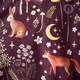 image 5 of Enchanted Twilight Animals Reversible Duvet Cover Set | Purple | Plum | Double