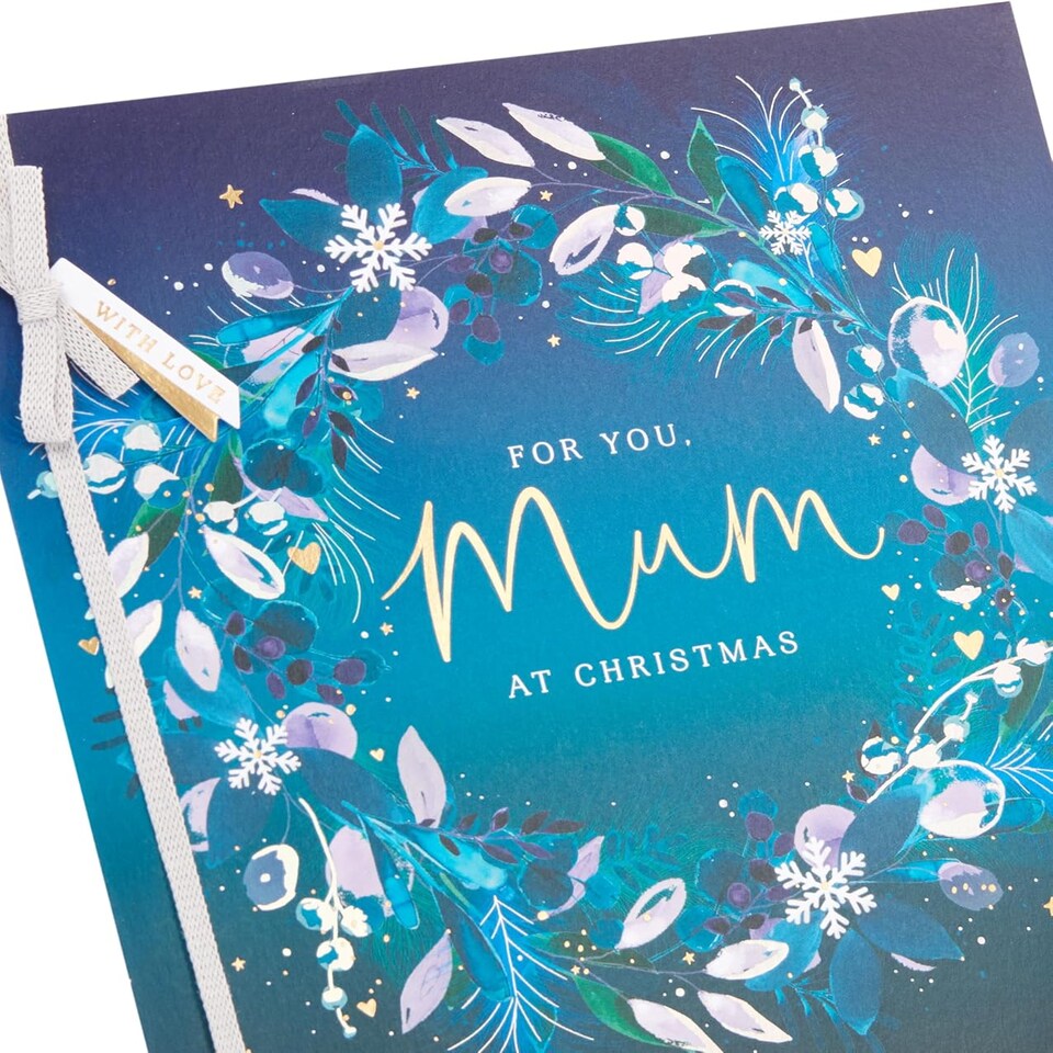 Mother Christmas Card Christmas Card For Daughter. Fairy Tree Design.  Eco-friendly \u0026 UK Made Christmas Card Mum, image size:960x960