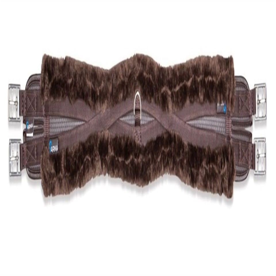 Shires ARMA SupaFleece Contour Girth Brown | Size: 42
Colour: Brown