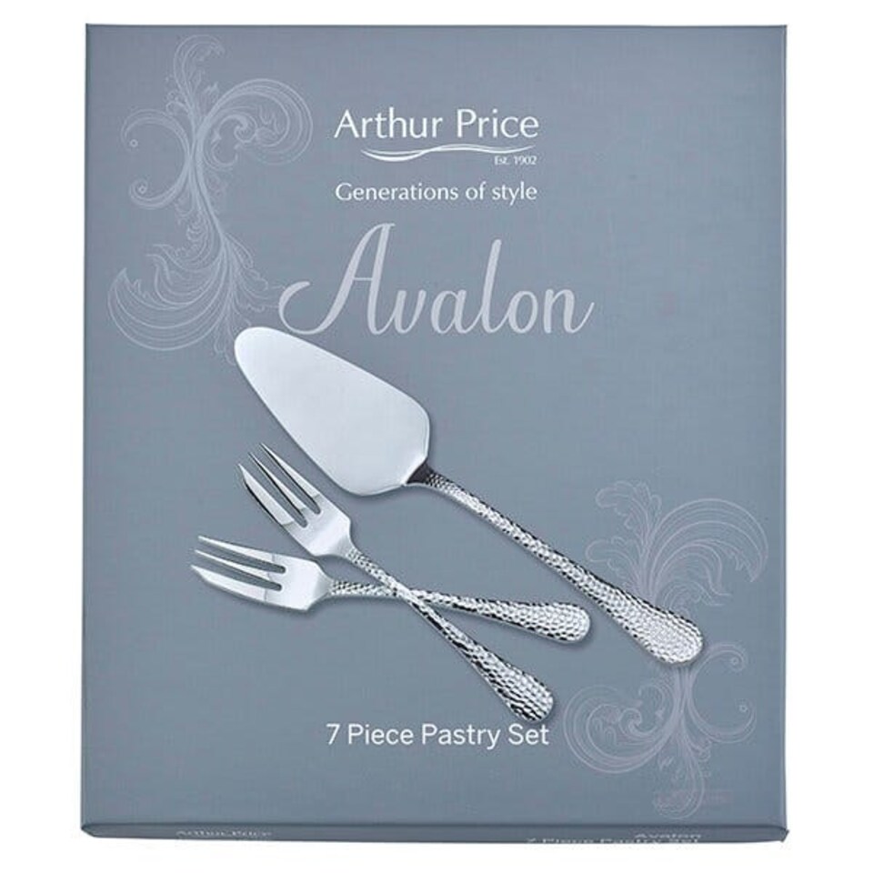 image 1 of Arthur Price Avalon 7 Piece Pastry Set