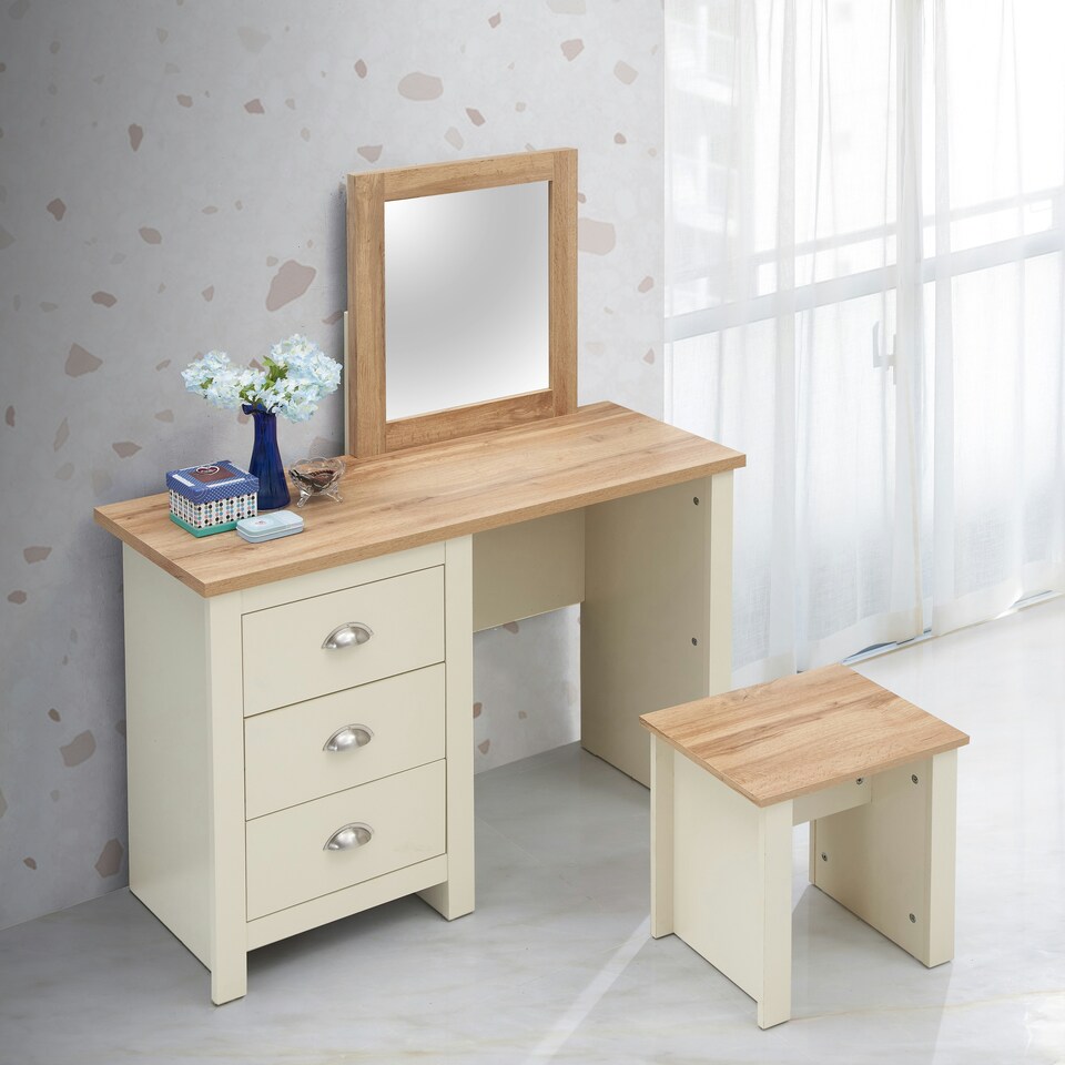 image 1 of Dressing Table 3 Drawer
