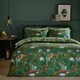 image 4 of furn. Into The Woods Printed Reversible Duvet Cover Set, Double, Green Green | Double